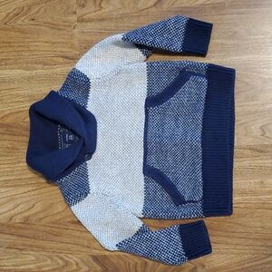 Baby Gap Sweater Toddler Size 12-18 Months Navy Gray